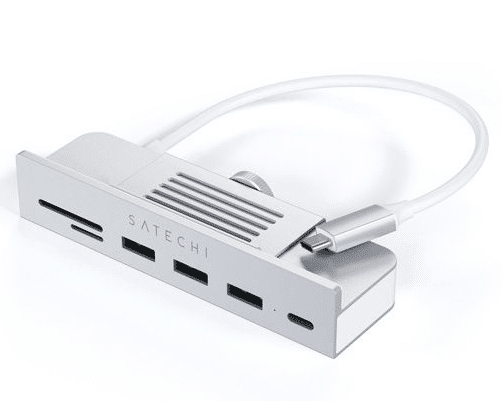 Satechi Clavier Filaire USB en Aluminium avec Pavé Numérique - pour Macbook  Pro/Air M2/M1, iPad Pro/Air M2/M1, Mac Mini M2, iMac M1 (Gris Sidéral