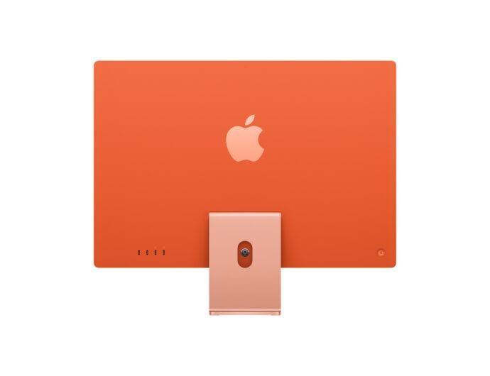 iMac 24 orange dos